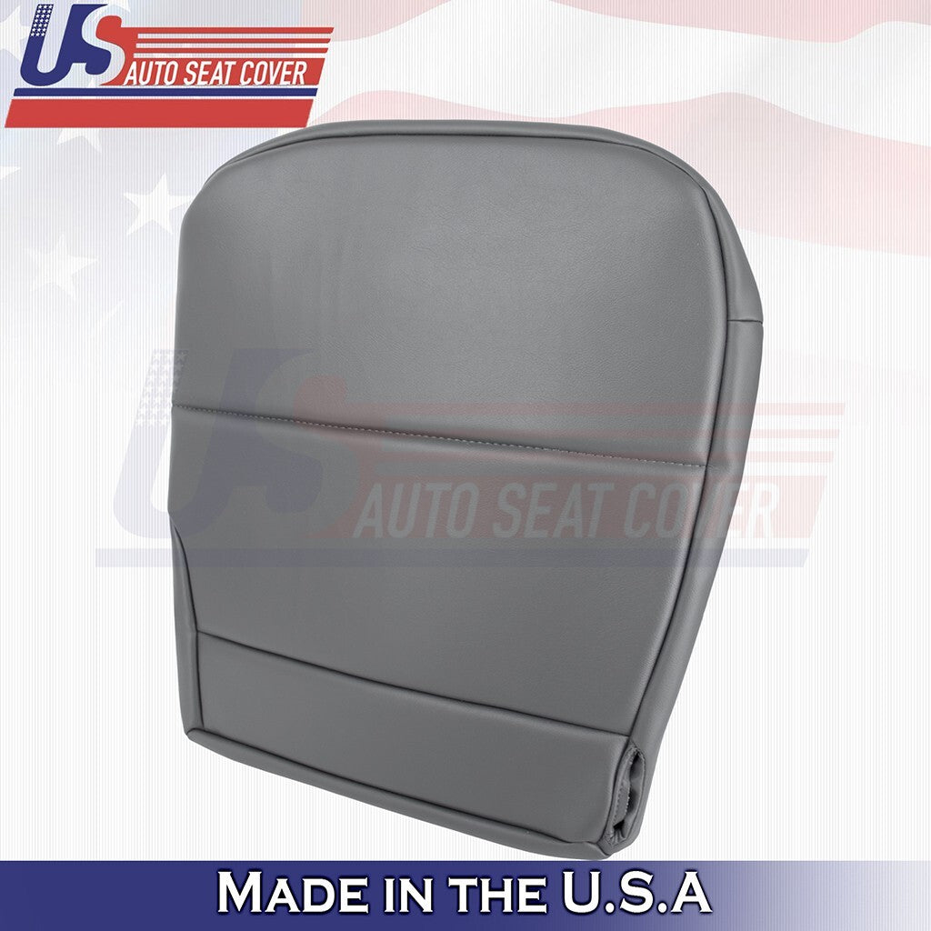 2001 2002 2003 Fits ISUZU NPR Driver Bottom Synthetic Leather Cover Dk Gray