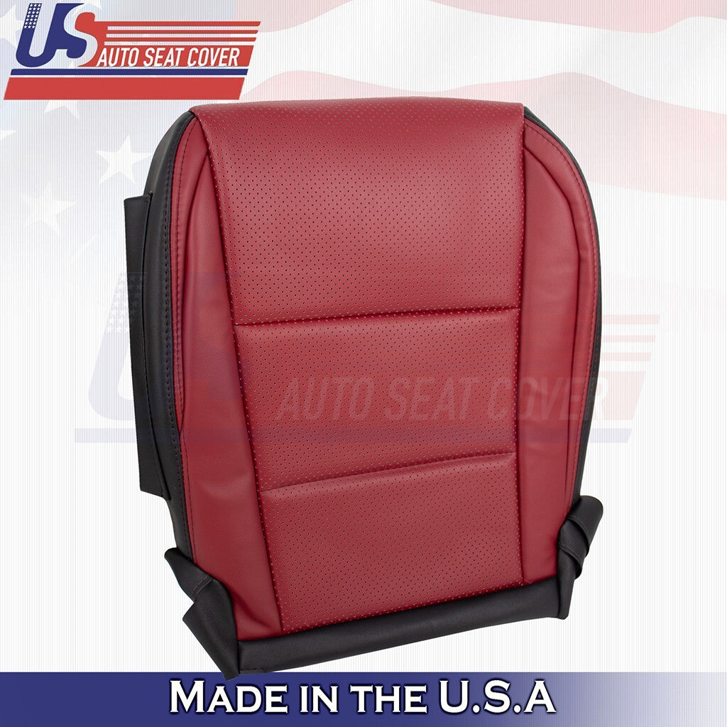2017 2018 2019 2020 Fits Lexus GS350 F-Sport PASSENGER Bottom Leather Cover Red