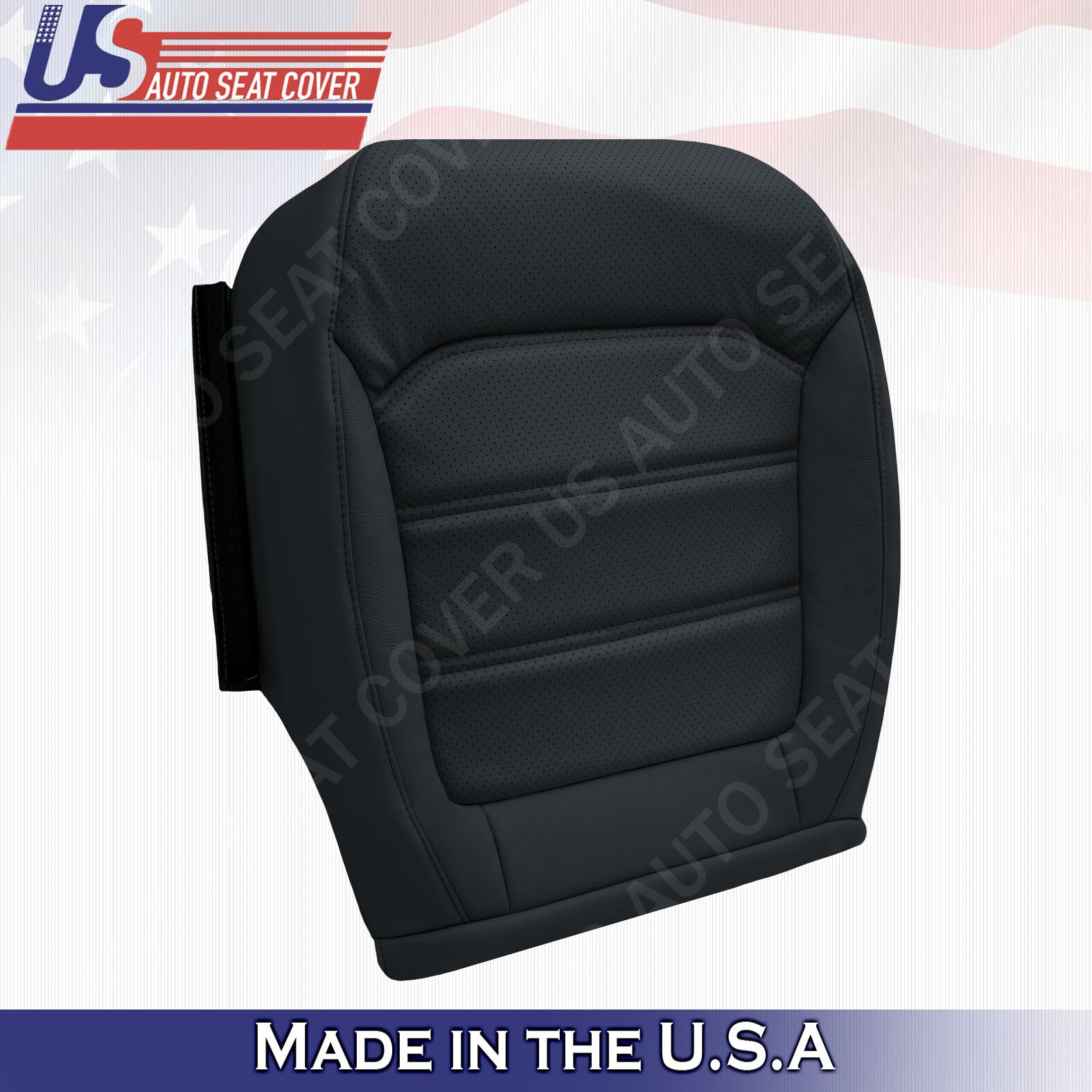 2016 2017 2018 Fits For Volkswagen Passat Driver Bottom Leather Seat Cover Black