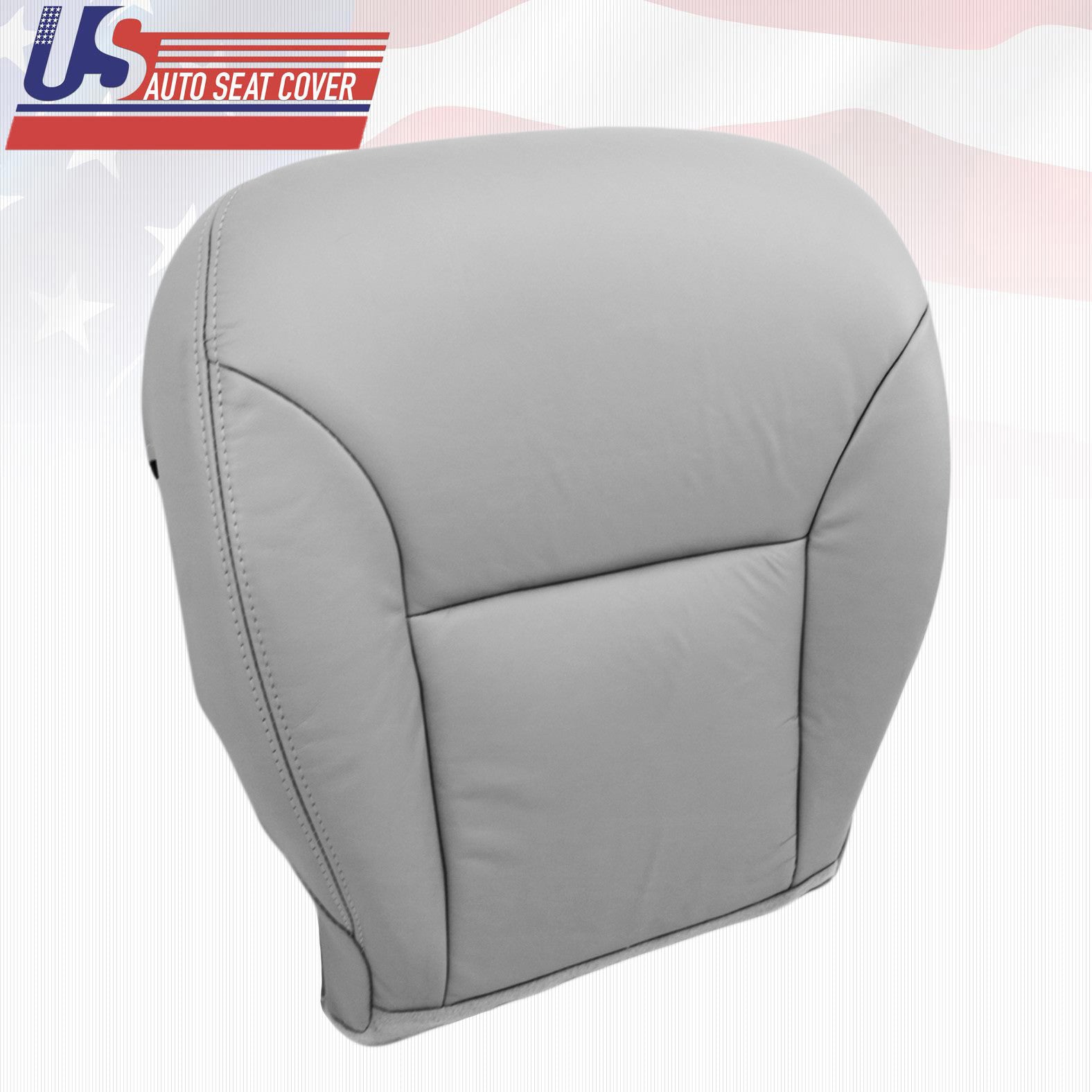 Fits 2002 - 2006 Lexus ES300 ES330 PASSENGER BOTTOM Leather Seat Cover Gray