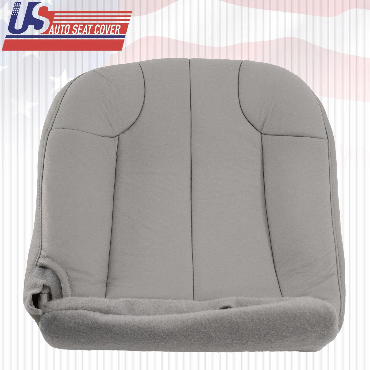 1999 to 2001 For Jeep Grand Cherokee Laredo Front Set Bottoms Leather Cover Gray