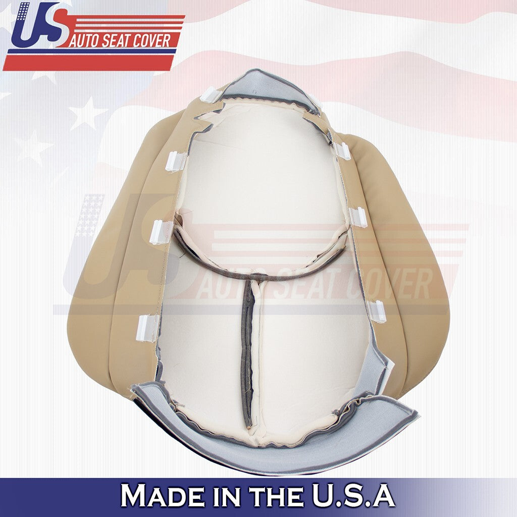1996 to 2002 Fits Mercedes Benz SL500 SL600 Passenger Top Leather PERF Cover Tan