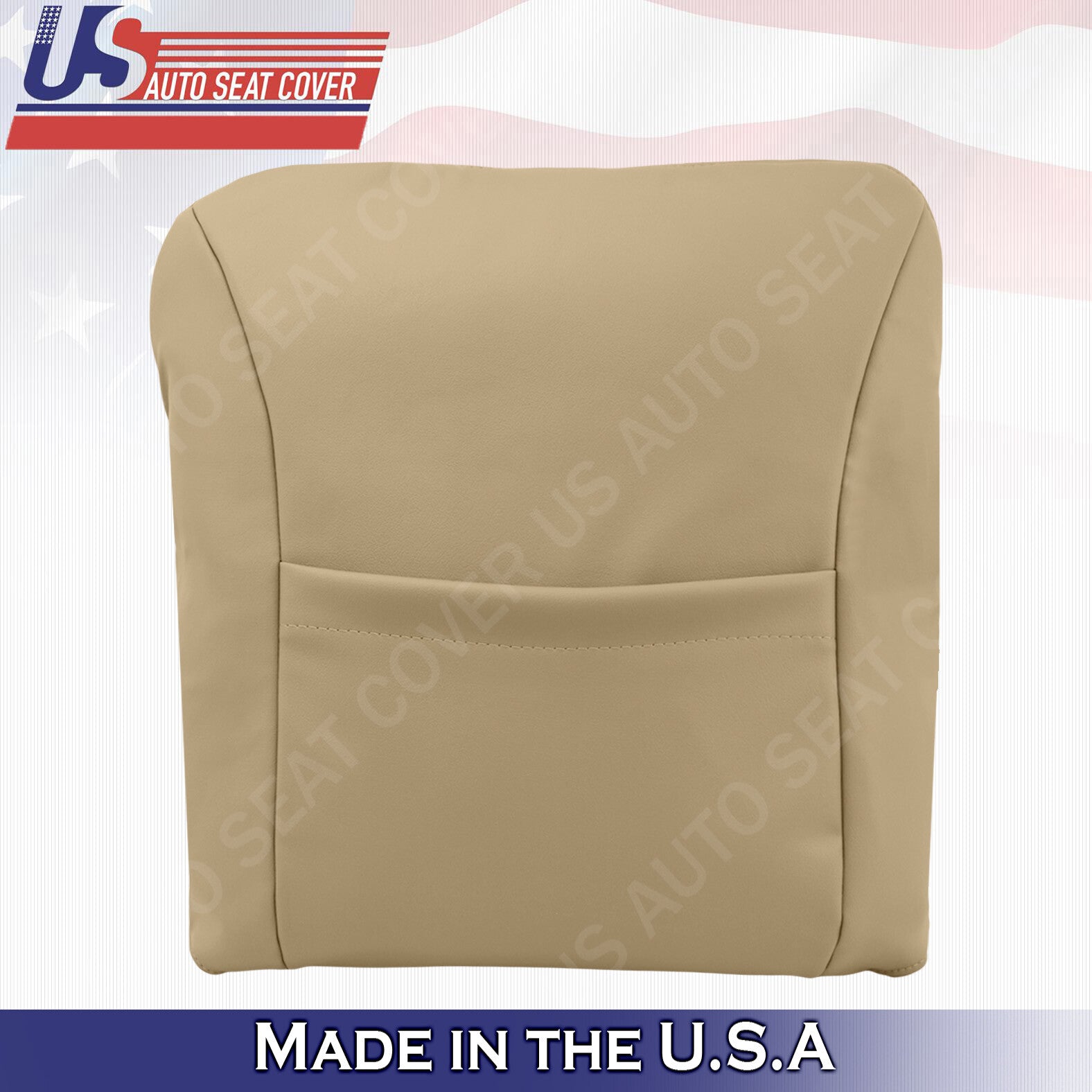 2001 TO 2003 Ford F150 LARIAT DRIVER & PASSENGER Top's Seat Cover TAN Leather