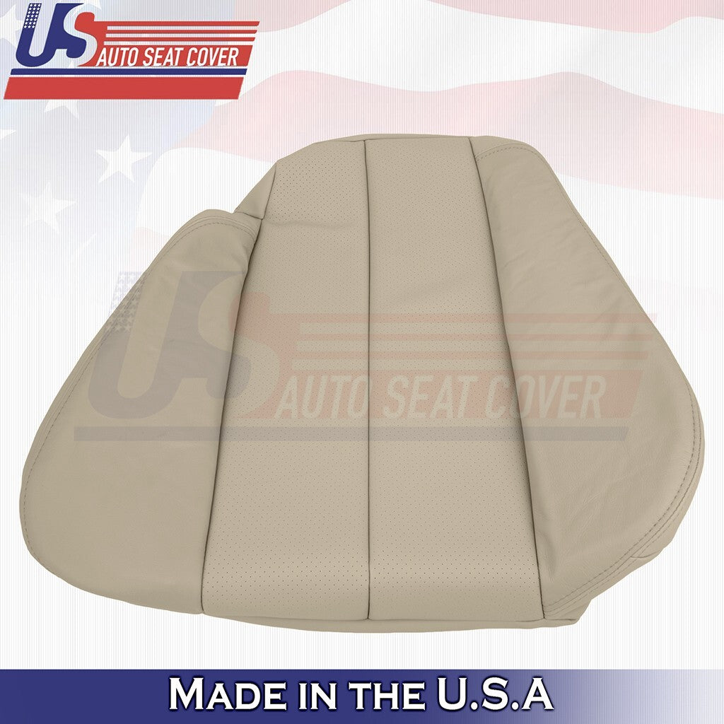 1990-1995 For Mercedes Benz SL320 Driver & Passenger Tops Leather Cover Tan