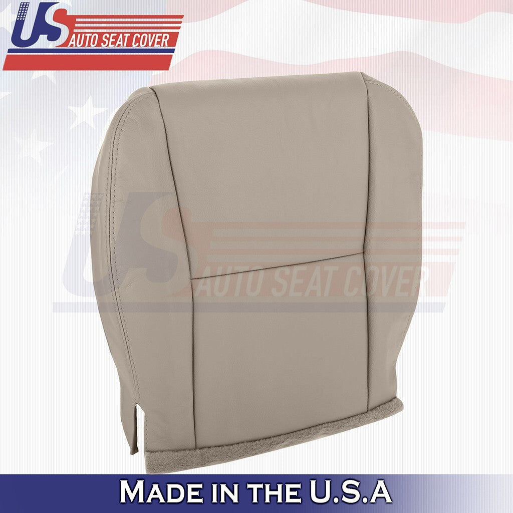 2002-2006 Fits Toyota Camry Passenger Bottom Leather Seat Cover Tan