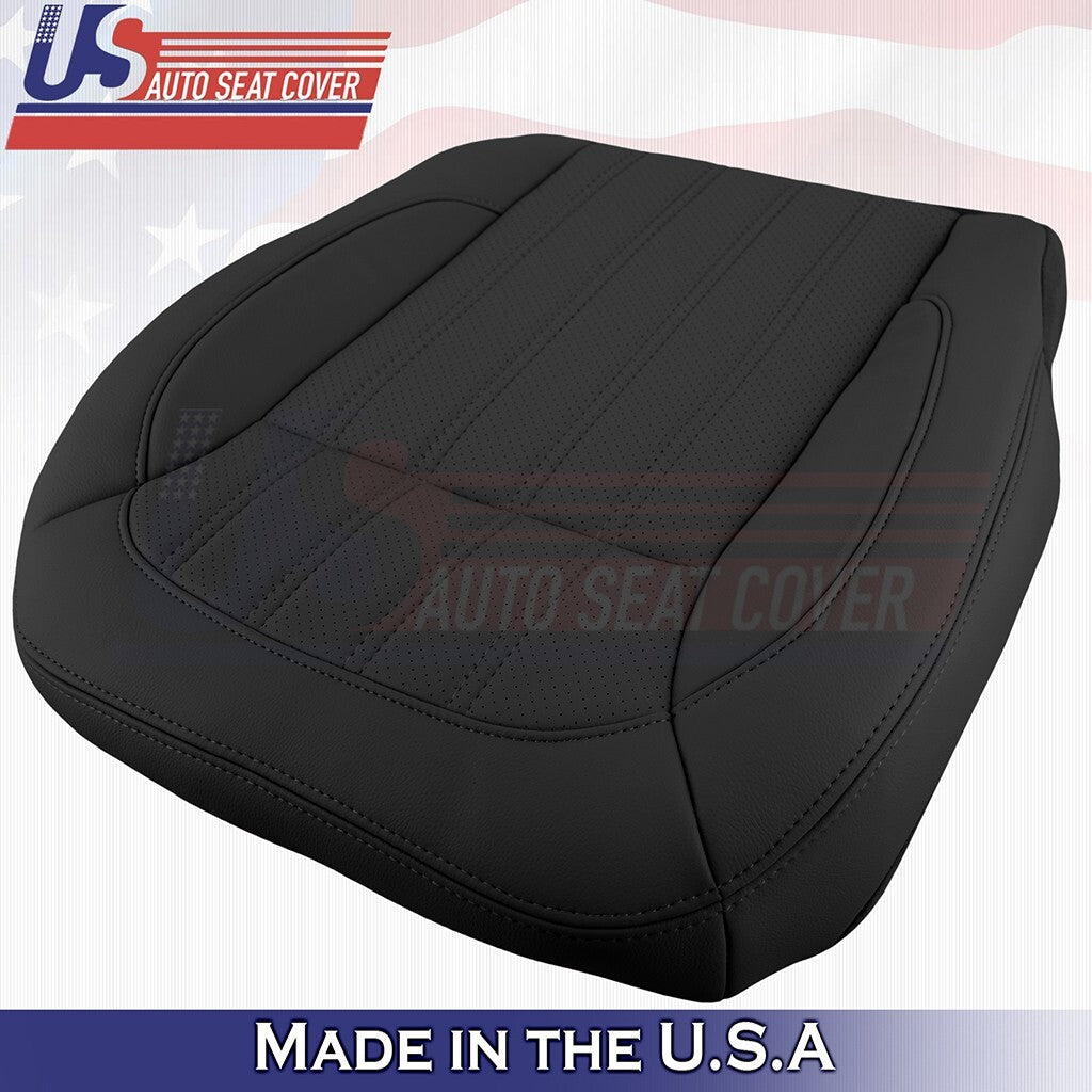 2016 For Mercedes Benz GLE550 Driver & Passenger Bottom Leather Cover Black