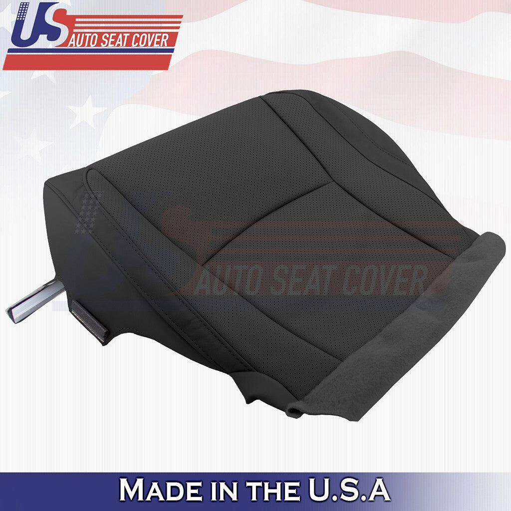 2003 to 2009 For Lexus RX350 Front Set Tops &Bottoms Synth Leather Cover Black