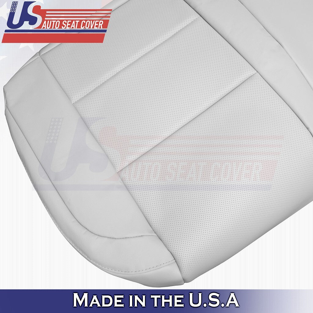 2013 2014 2015 2016 For Lexus ES350 Rear Bench Bottom Leather Seat Cover LT Gray