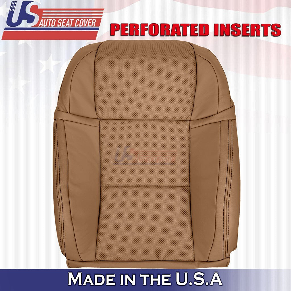 2013 to 2020 Fits Lexus GS350 F-Sport Driver Top Leather Seat Cover Brown