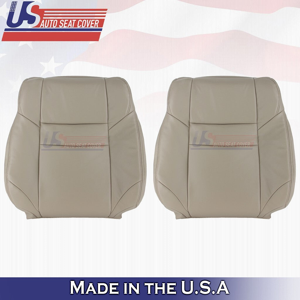 2012 to 2016 FOR Honda CR-V Driver and Passenger Tops Leather Cover Tan