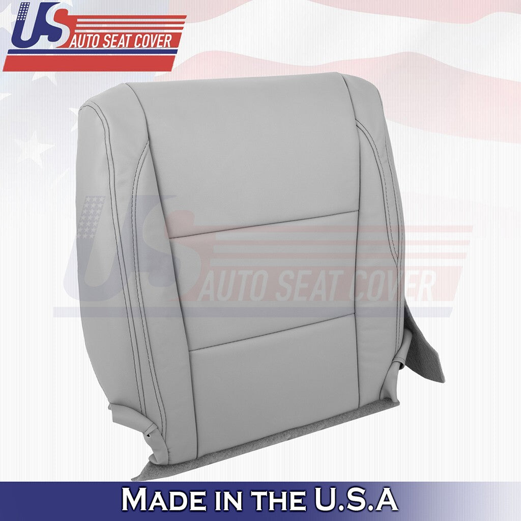 2019 For Toyota Highlander Front Driver Bottom Leather Seat Cover Ash Gray