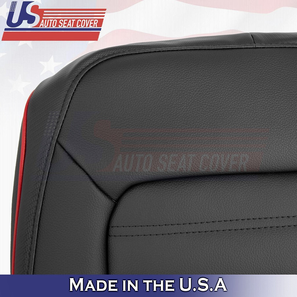 2014 For Volkswagen Jetta GLI Driver Bottom Synthetic Leather Cover Black