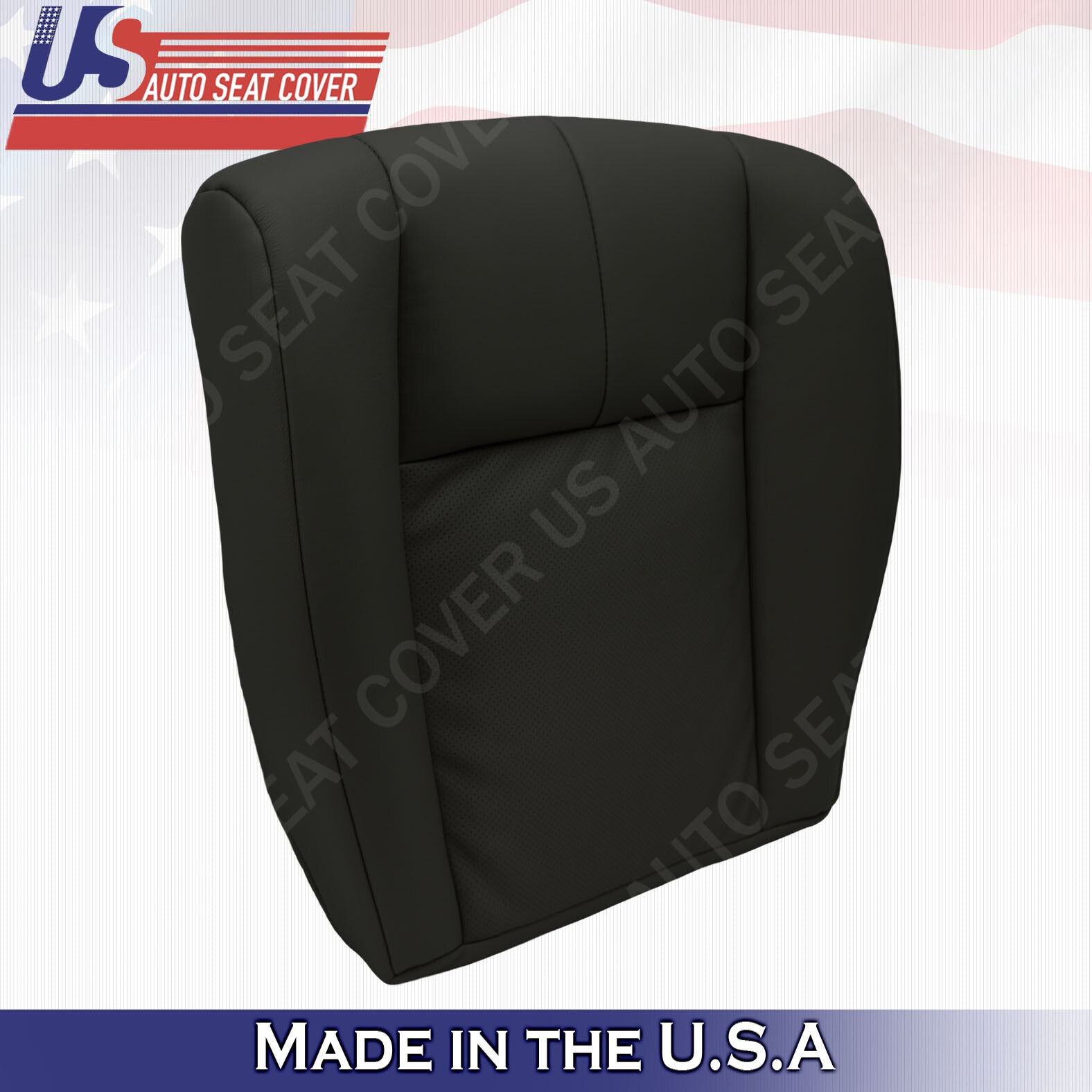 2005 to 2010 Cadillac STS Driver & Passenger Bottoms Perforated Cover BLACK