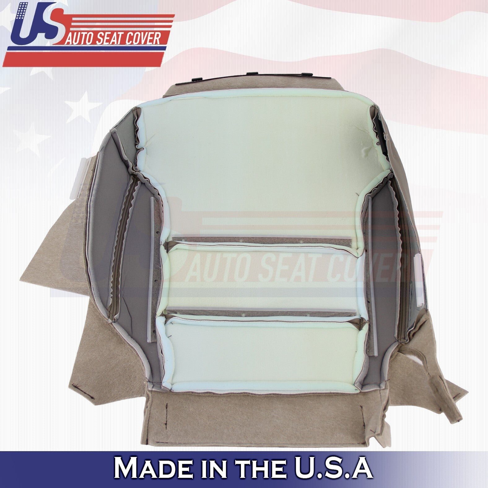 2012 to 2016 FITS Honda CR-V Driver & Passenger Bottoms Leather Cover Tan