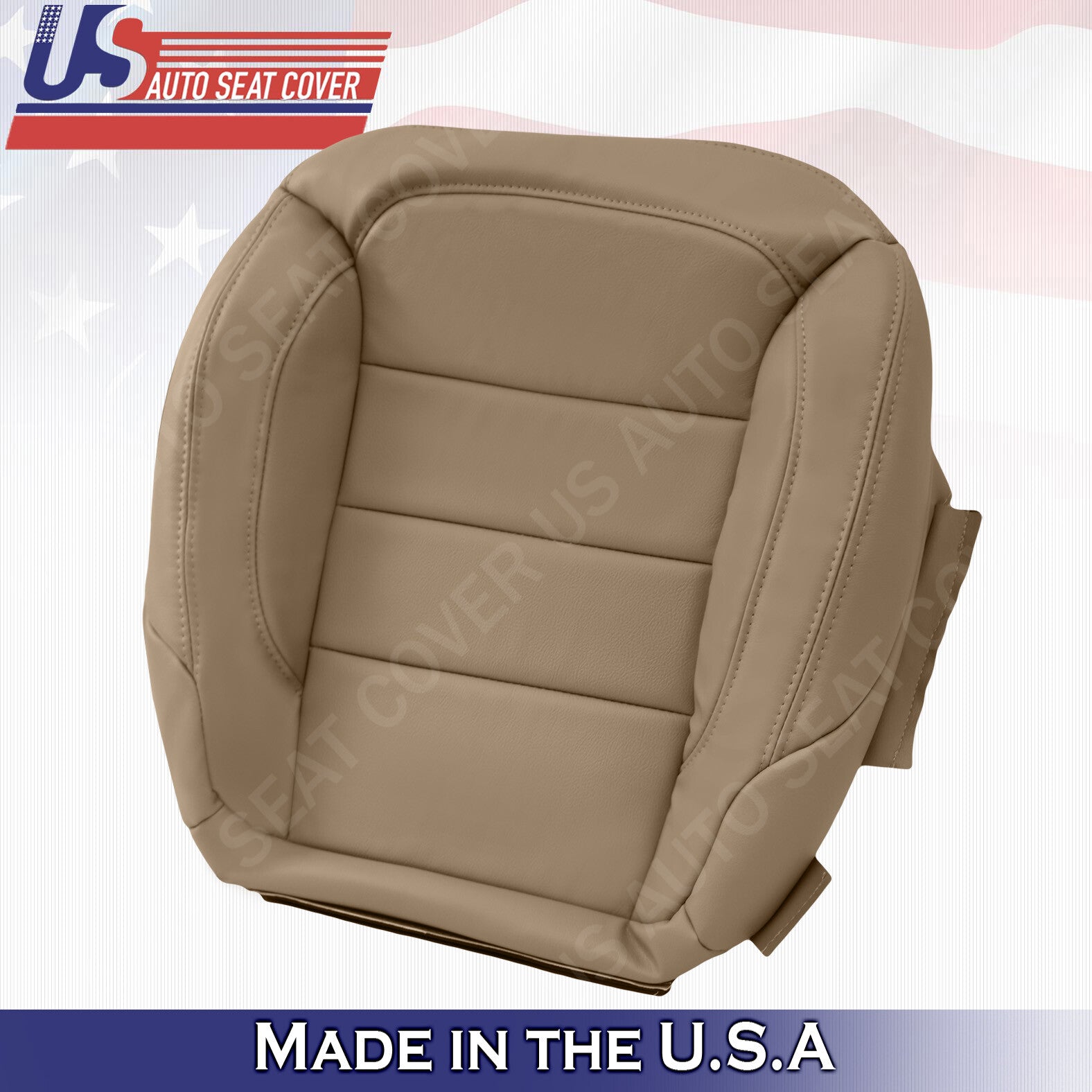 FOR 2014 2015 Mercedes Benz ML350 ML250 Driver Bottom Solid Leather Cover TAN