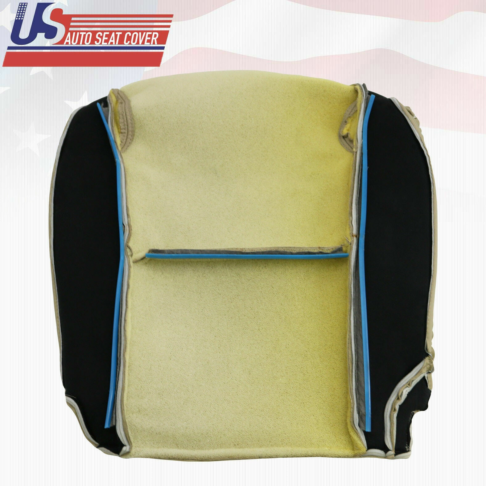 PASSENGER Bottom Leather Perforated Seat Cover TAN For 2006 2007 Lexus GS350