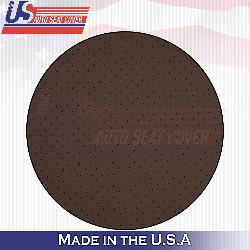 2015 to 2023 Fits Nissan Murano Driver & Passenger Bottoms Leather Cover Brown