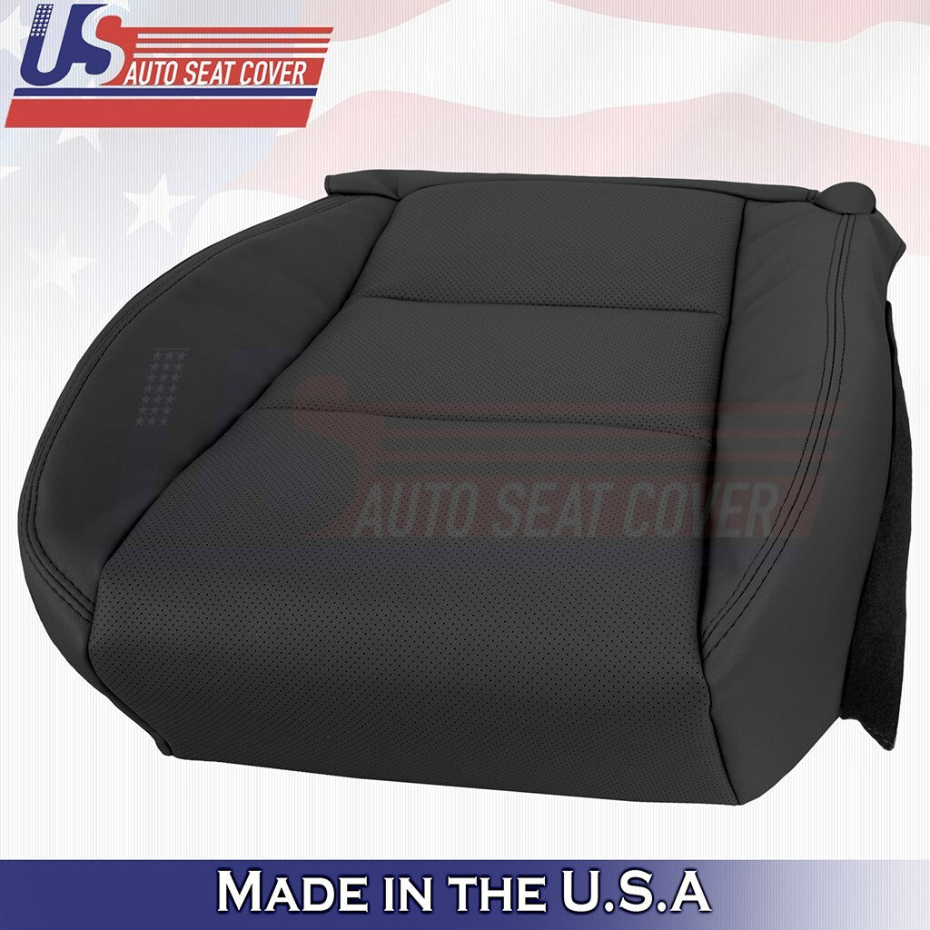 2015 2016 For Toyota Avalon Limited Passenger Bottom Leather Seat Cover Black
