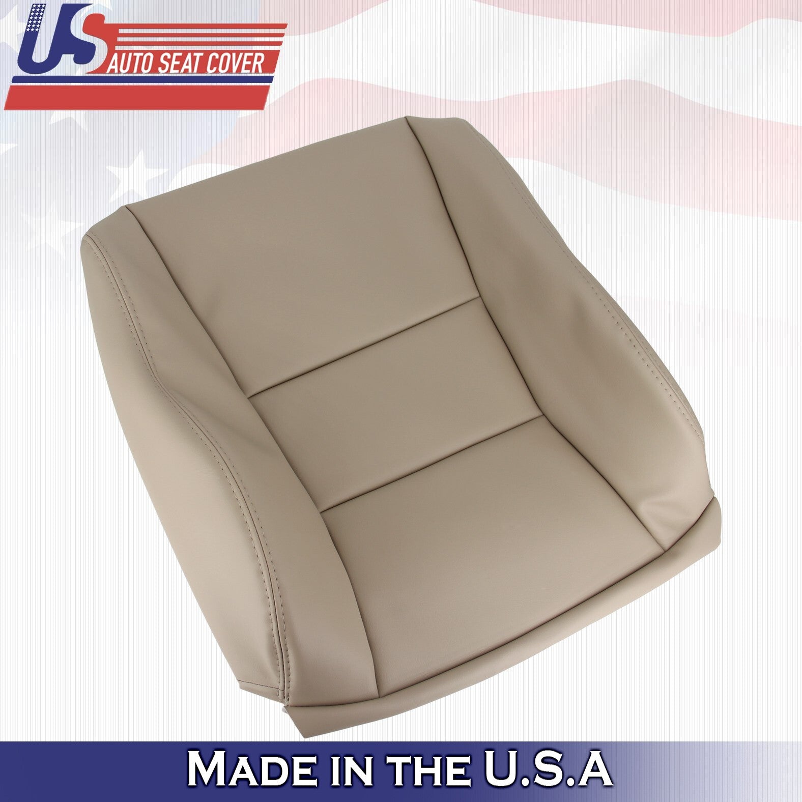 1995 1996 1997 For Lexus LX450 Front Driver Side Top Leather Seat Cover Tan