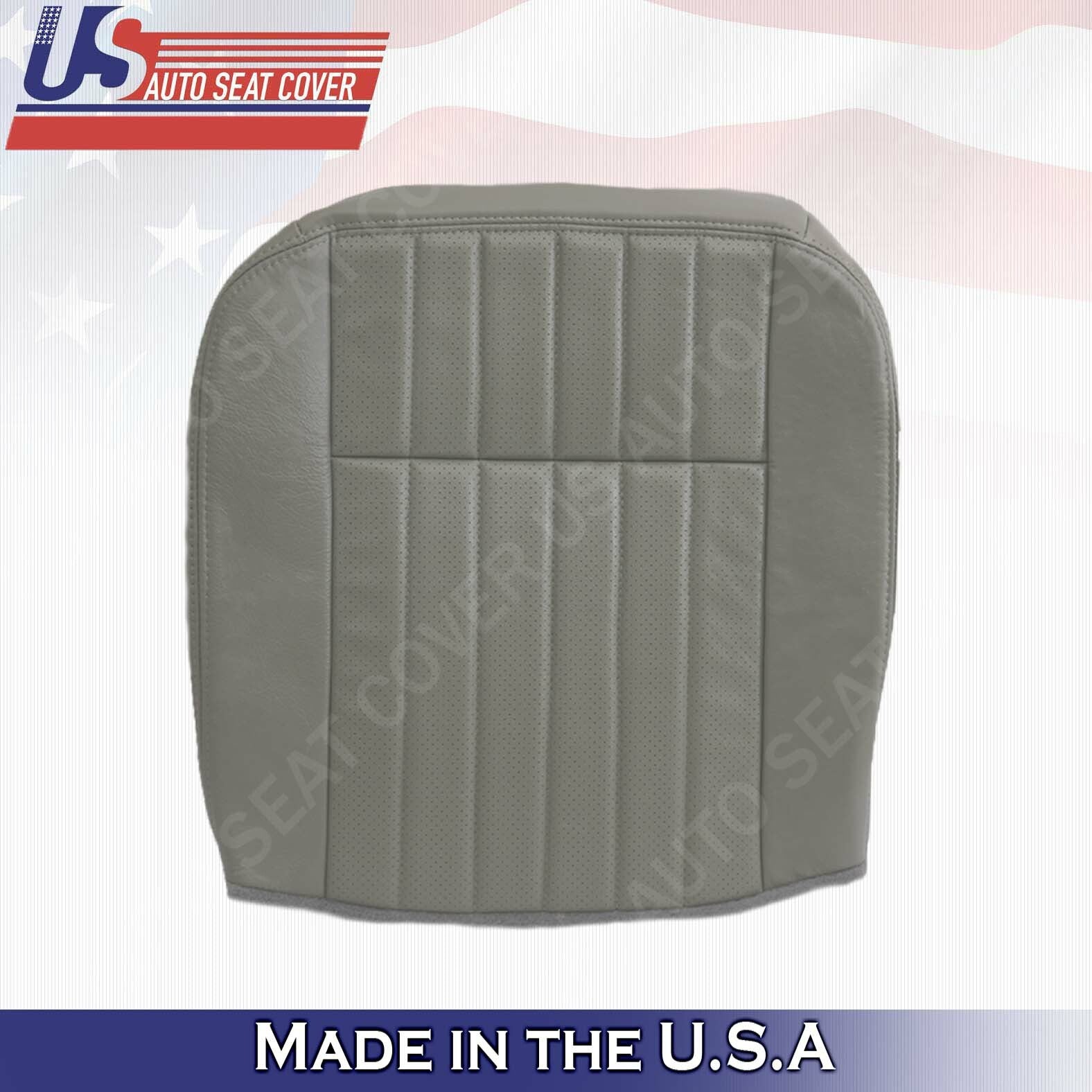 Driver Passenger Leather Perforated Seat Cover For 1994 - 1996 Chevy Impala SS