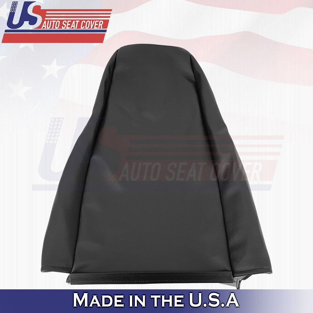 1997 to 2002 For Chevy Camaro Driver Bottom &Top Perforated Leather Cover Black