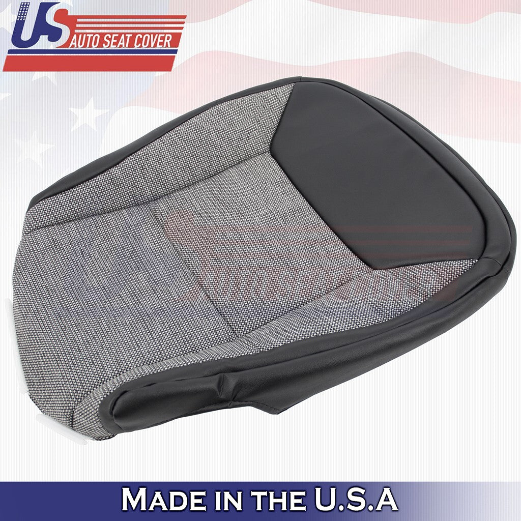 2014 to 2024 Fits Dodge Ram ProMaster PASSENGER Bottom/Top Cloth Cover Black