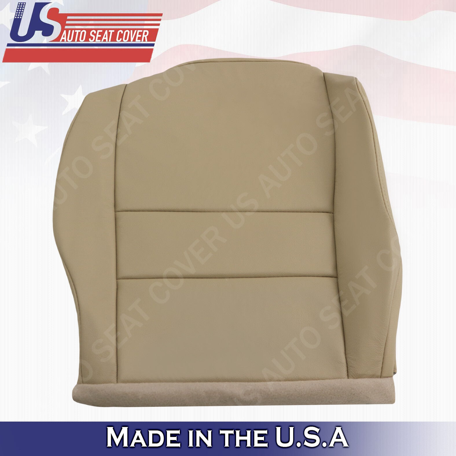 Fits 2007 2008 2009 2010 2011 Honda CR-V LEFT & RIGHT Bottoms Leather Cover Tan