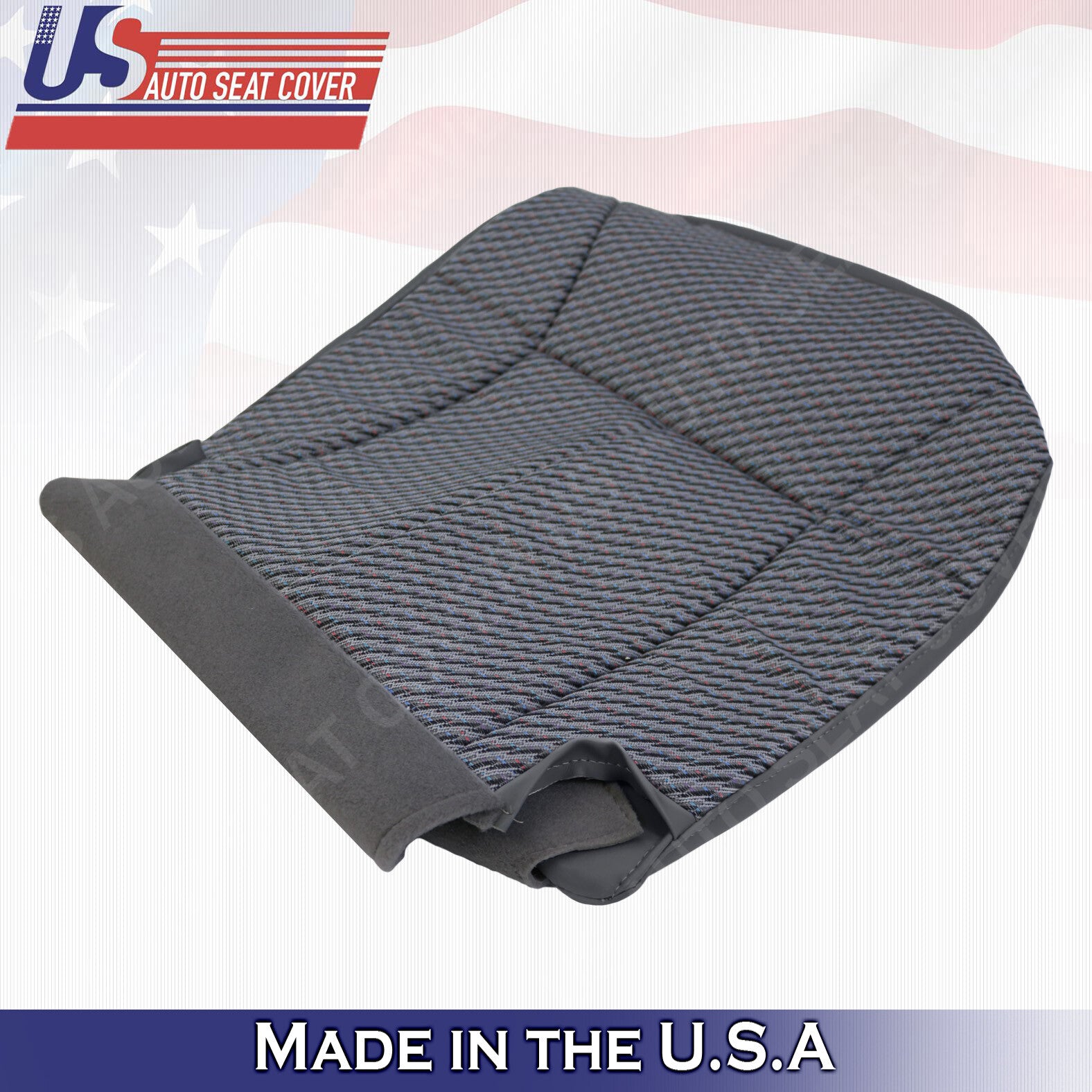 Cloth Replacement Cover D & P BOTTOMS Dk Gray For Dodge Ram W/T 1998 TO 2002