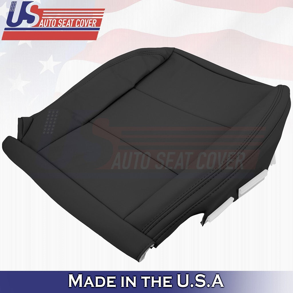 2013 to 2018 Fits Toyota Avalon XLE Front Set Tops &Bottoms Leather Cover Black