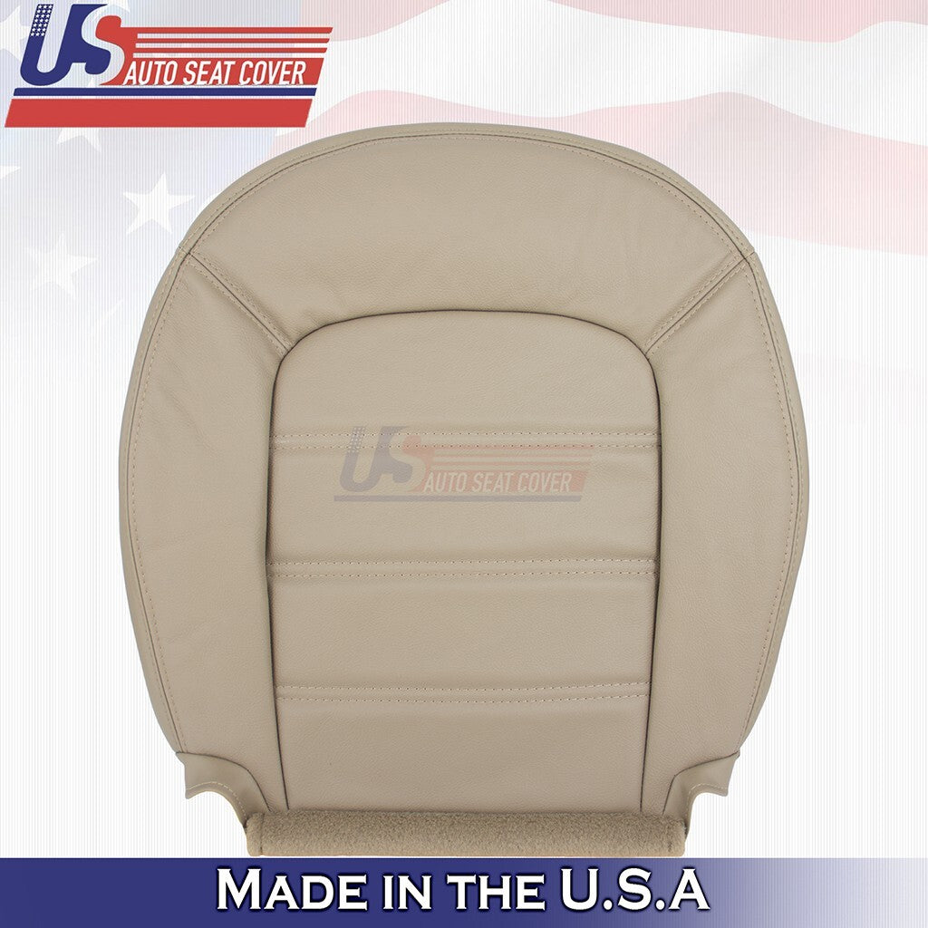 2002 to 2005 Fits Ford Explorer XLT Driver & Passenger Bottoms Leather Cover Tan