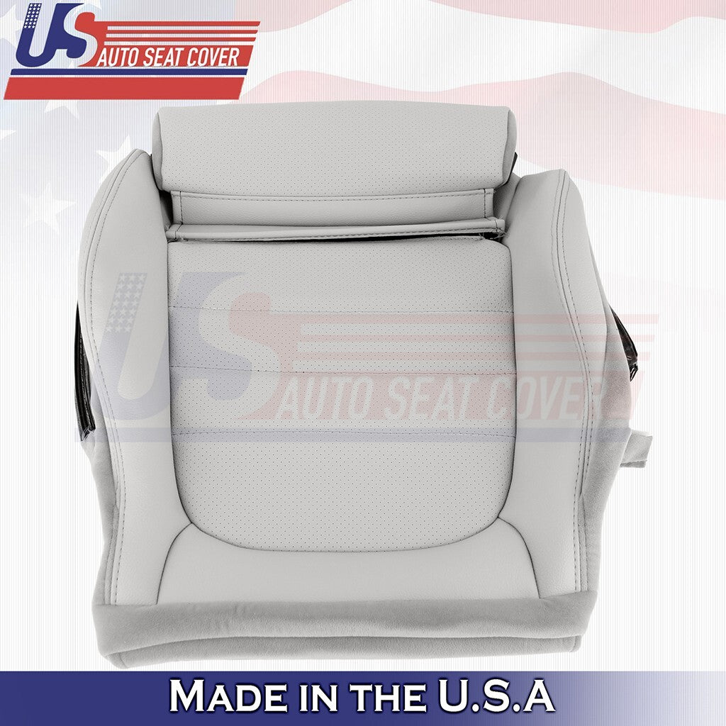 2015 to 2021 Fits Mercedes Benz C300 Coupe Driver Top &Bottom Vinyl Cover Gray