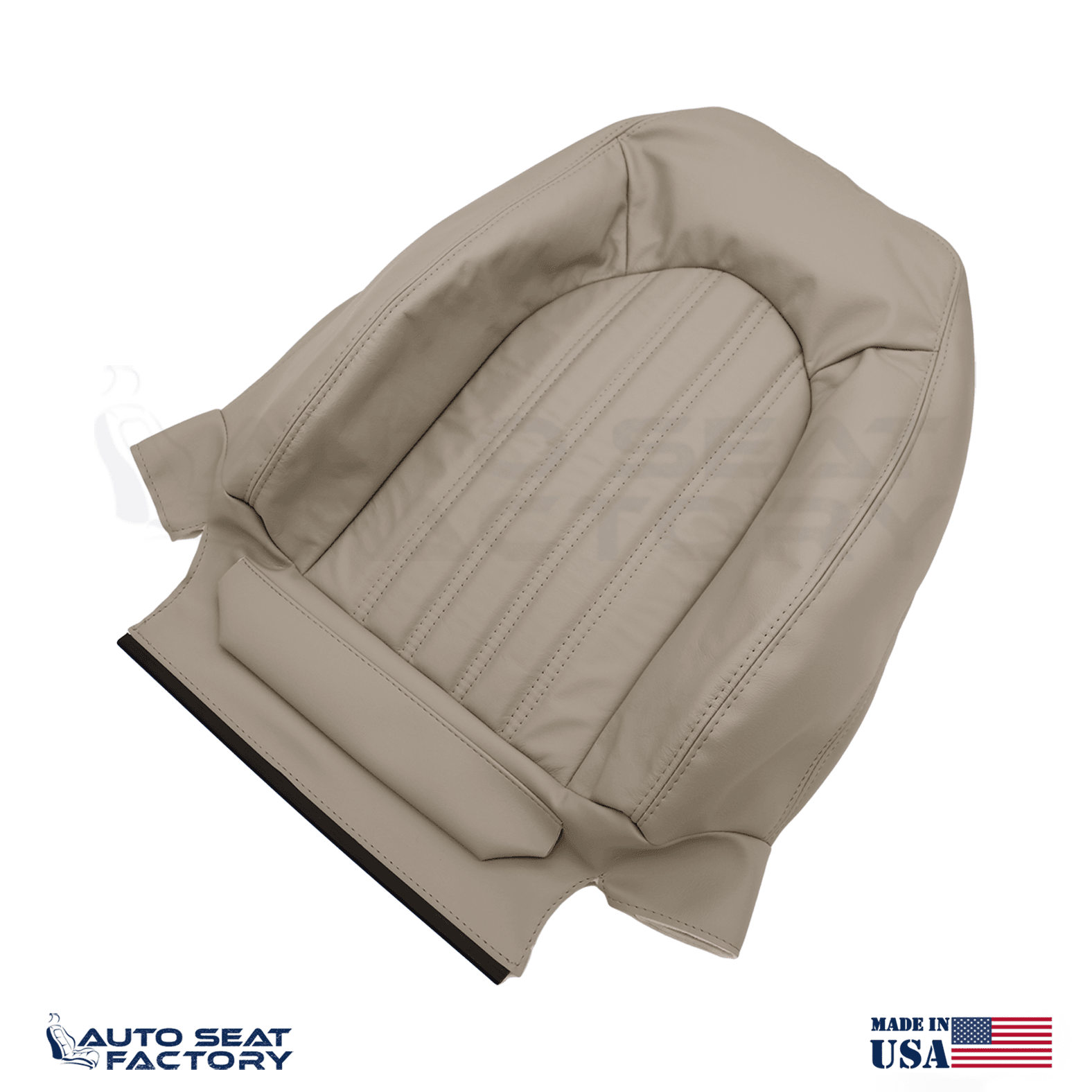 2001 -2005 Fits Jaguar XK8 XKR Driver & Passenger SDC Coffee Leather Seat Covers