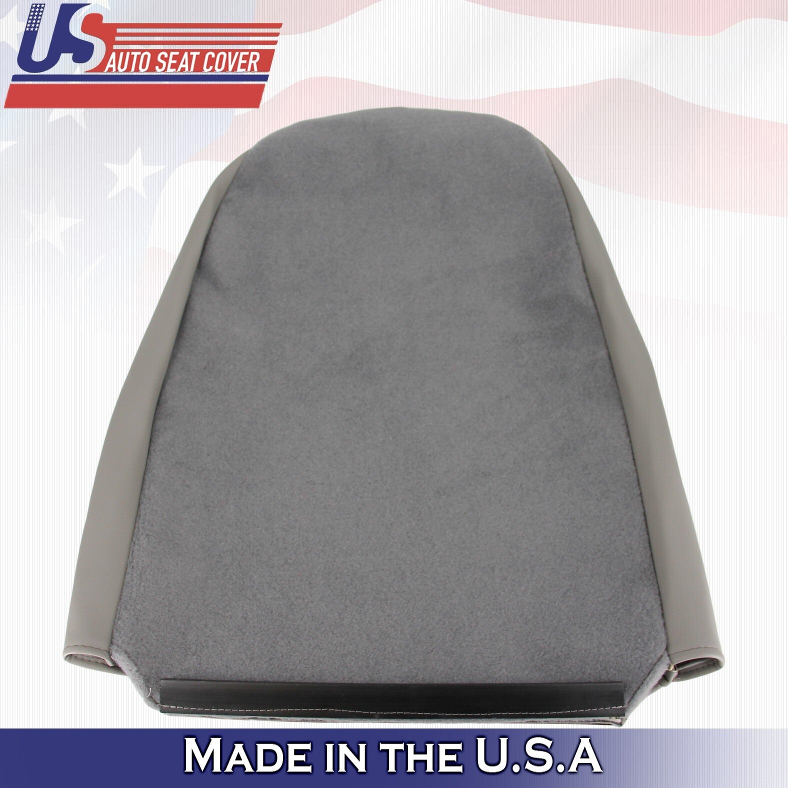 1992 to 1999 For Ford E150 E250 Econoline van Driver Top Vinyl Seat Cover Gray