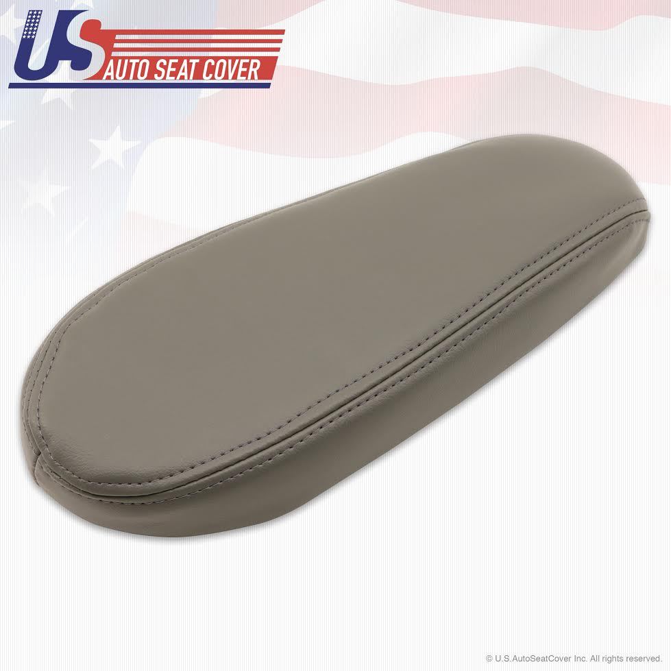 2002 to 2007 Ford F250 F350 Lariat Armrest Cover Flint Gray leather