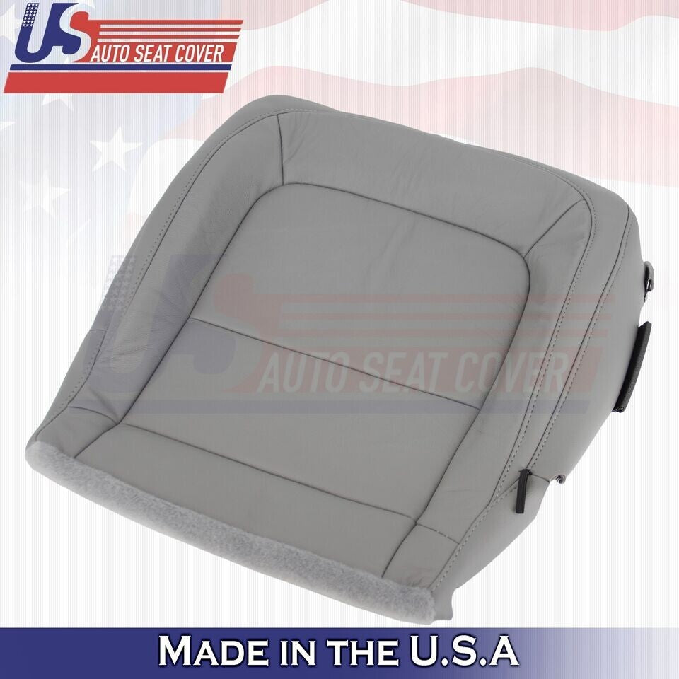2015 to 2022 For Chevy Colorado Front Set Tops &Bottoms Vinyl Seat Cover Gray