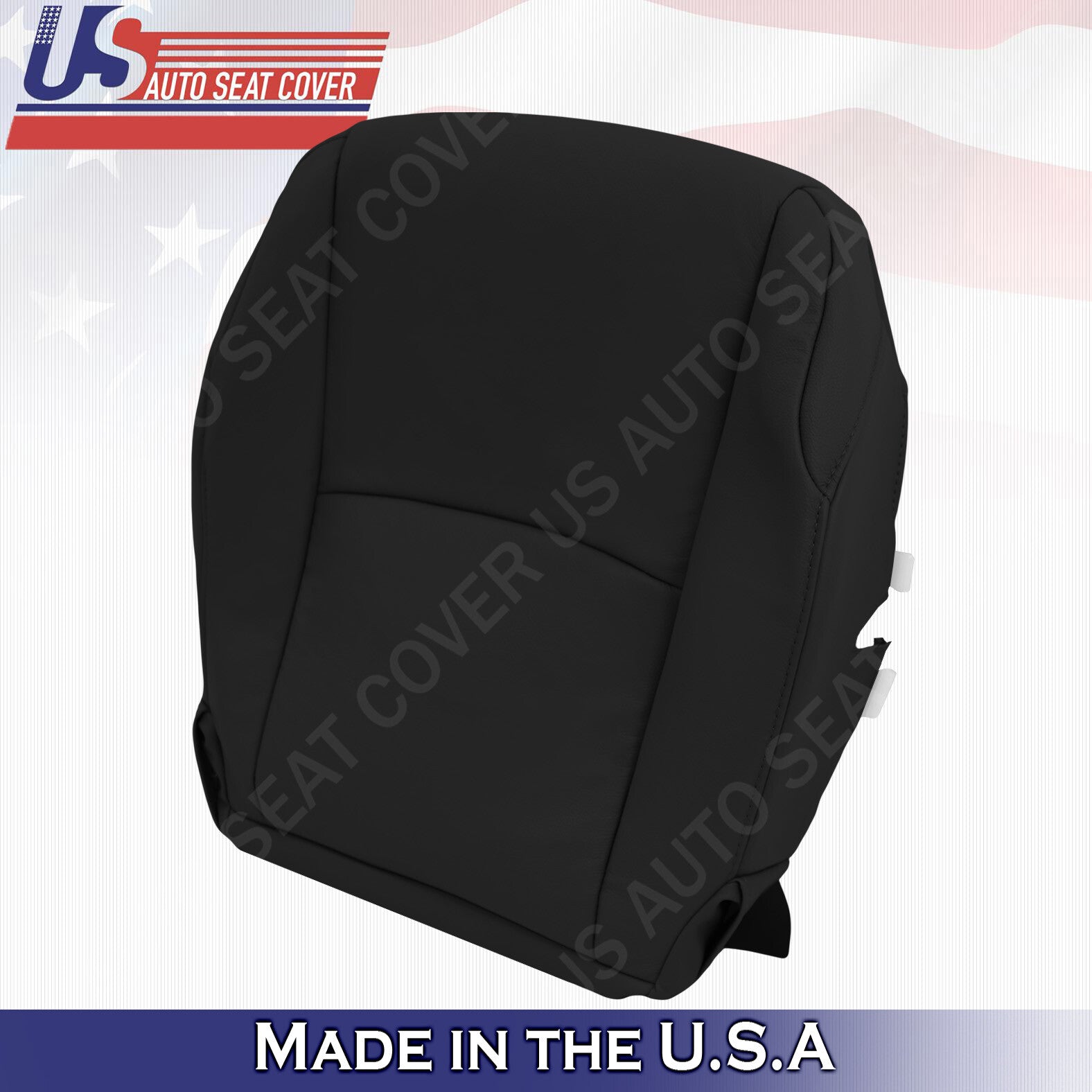 Driver & Passenger Bottoms Leather Covers Black Fits Toyota 4Runner 2010 to 2014