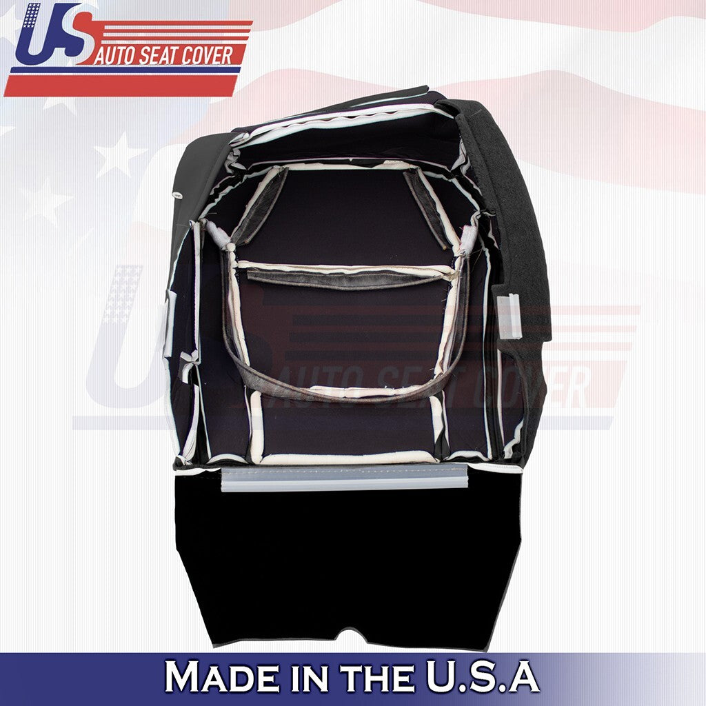 2001 to 2003 For Acura CL Type-S Passenger Bottom Perforated Leather Cover Black