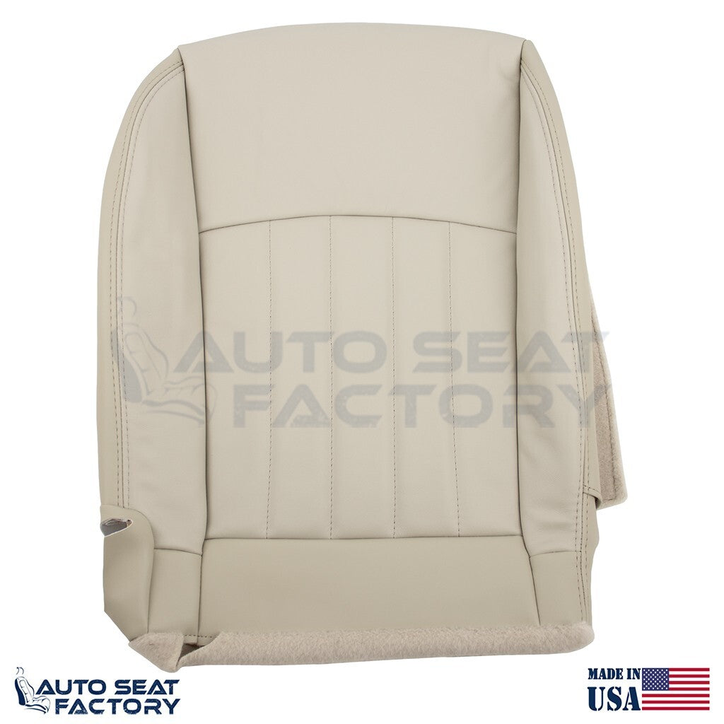 2014 -2017 Fits Infiniti QX50 Driver Passenger Bottom Wheat Vinyl Seat Covers