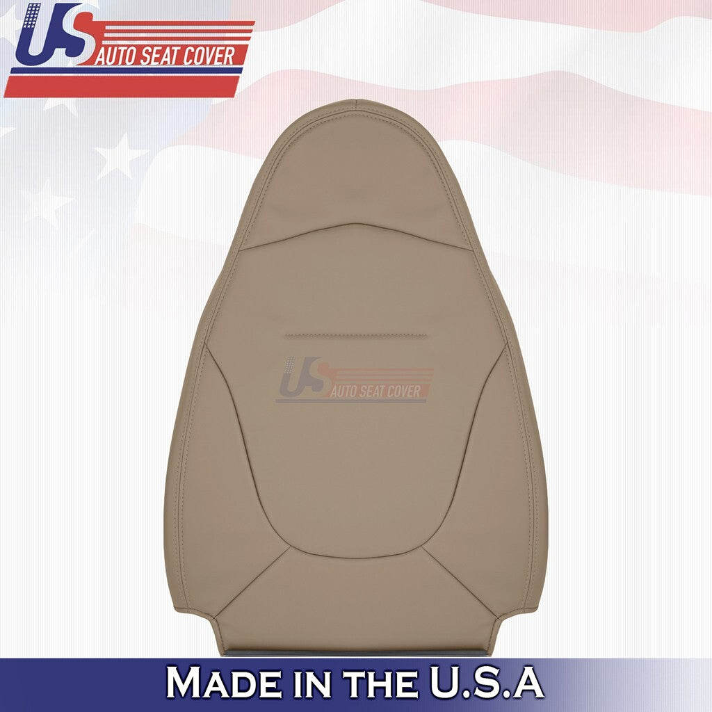 1997 1998 Fits Ford F150 Lariat Driver Bottom & Top Leather Seat Cover Tan