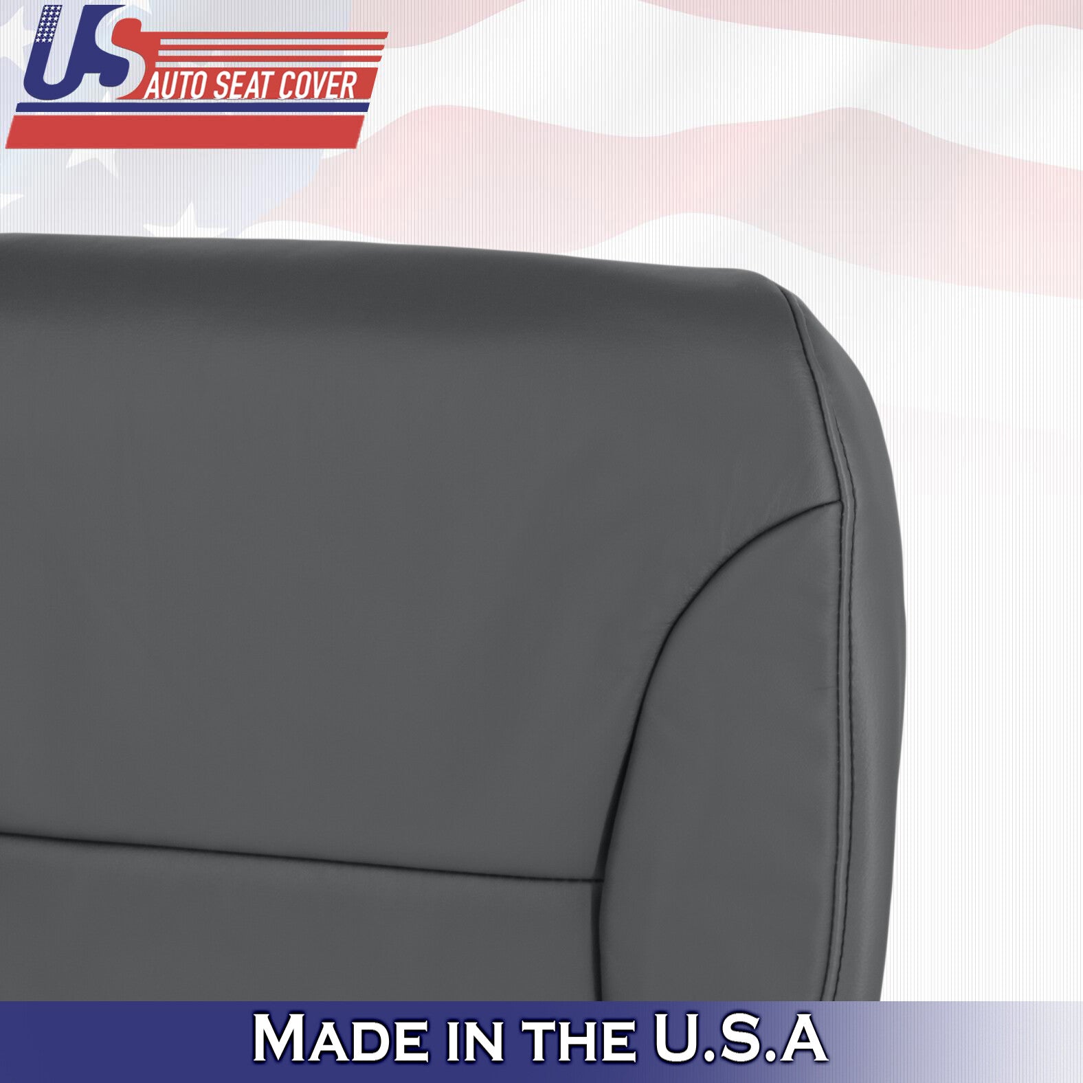 2005 2006 2007 For Honda Odyssey LX & EX Driver Bottom Leather Seat Cover Black