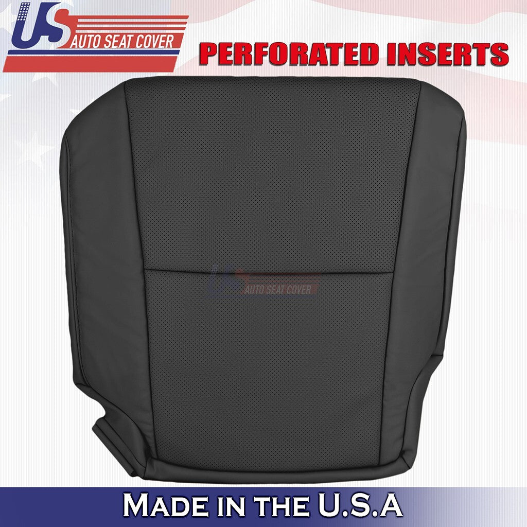 2010 - 2015 Fits Lexus RX350 REAR Driver Bottom Leather Seat Cover Black