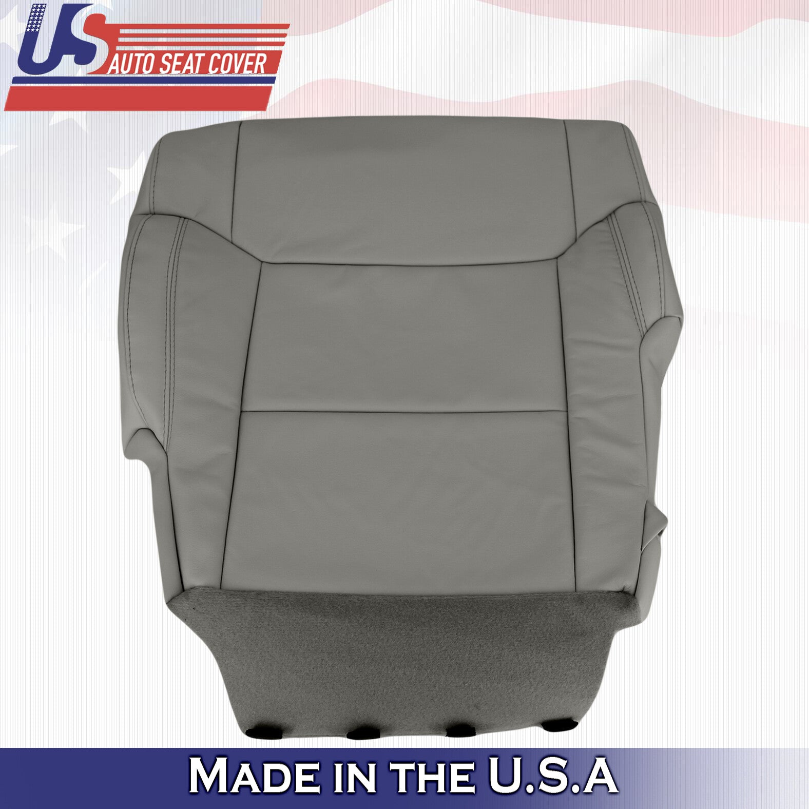 For 2014 2015 2016 2017 2018 Toyota Tundra Left Side Bottom Leather Cover Gray