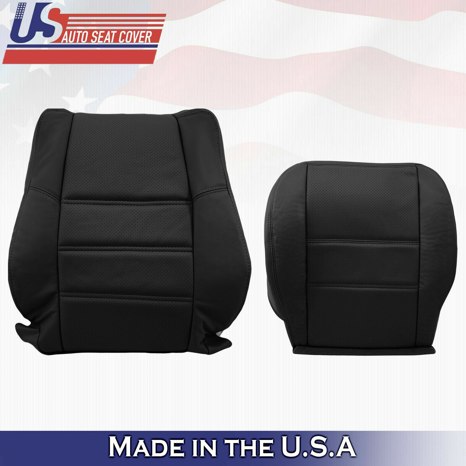 Upper Top Perforated Leather Seat Cover For Nissan Pathfinder 2001 to 2004