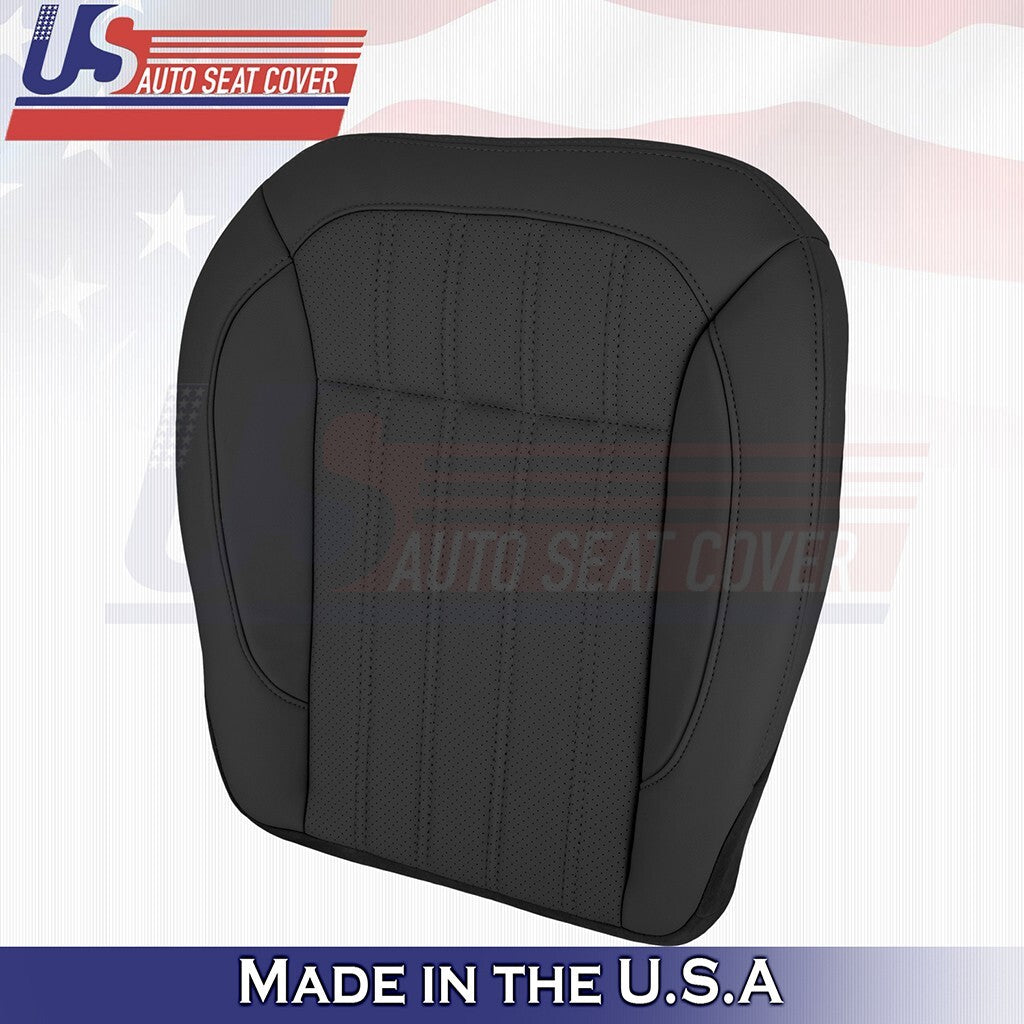 2016 For Mercedes Benz GLE550 Driver & Passenger Bottom Leather Cover Black