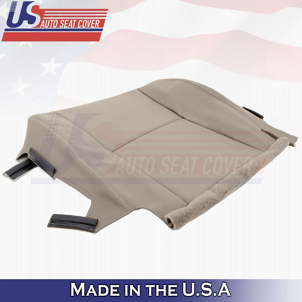 2002 -2006 Fits Toyota Camry Driver Side Bottom Leather Seat Cover Taupe