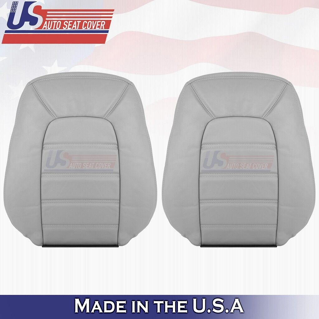 2002 to 2005 Fits Ford Explorer XLT Driver & Passenger Tops Leather Cover Gray
