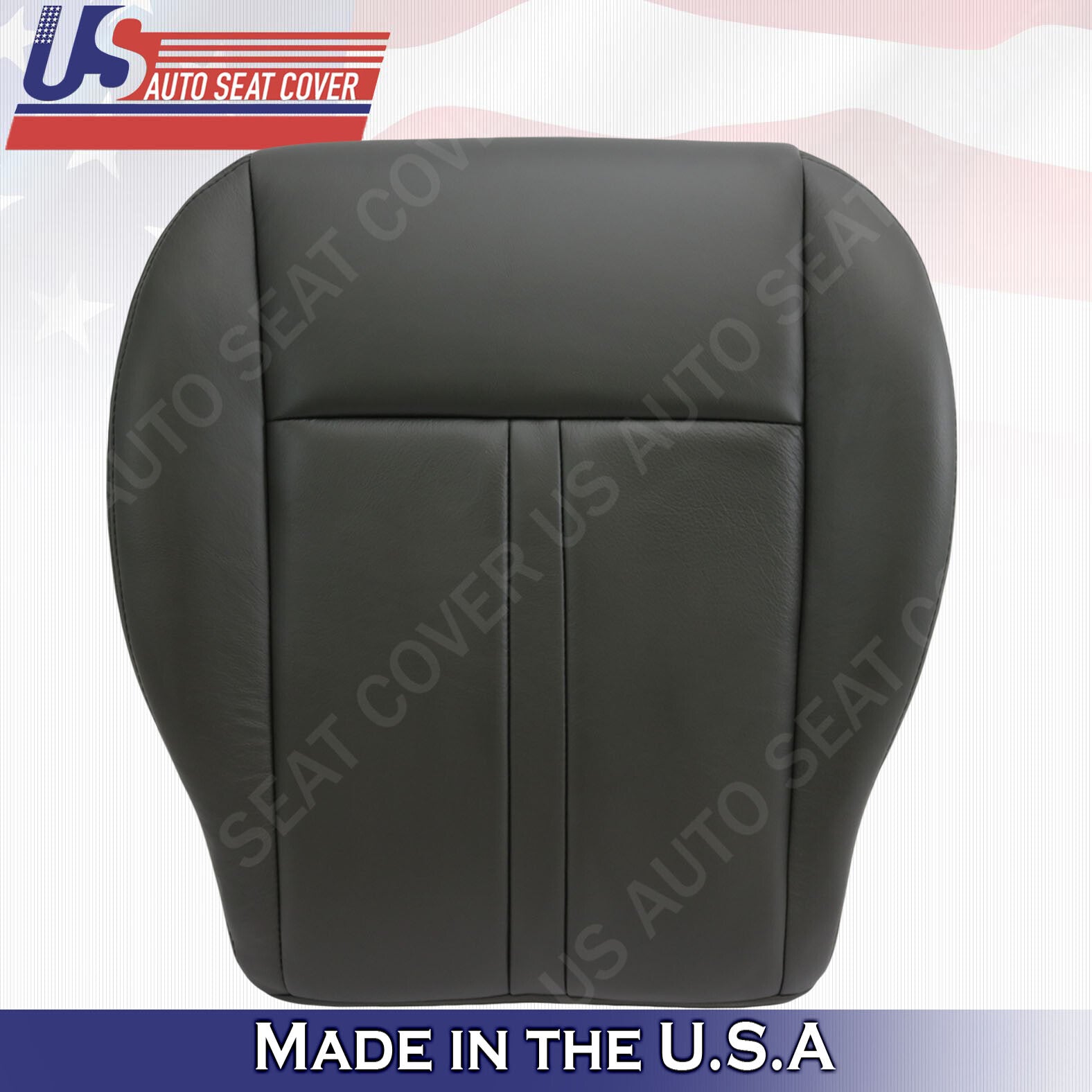 Passenger Bottom Leather Seat Cover BLACK 2005 2006 2007 For Jeep Grand Cherokee