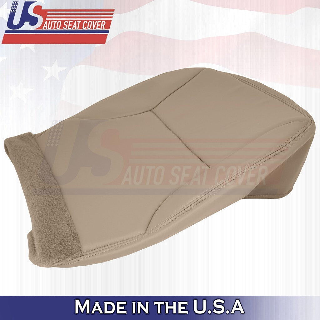 1997 1998 Fits Ford F150 Lariat Driver Bottom & Top Leather Seat Cover Tan