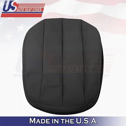 1990-1995 Fits Mercedes Benz SL320 Passenger Bottom Leather Seat Cover Black
