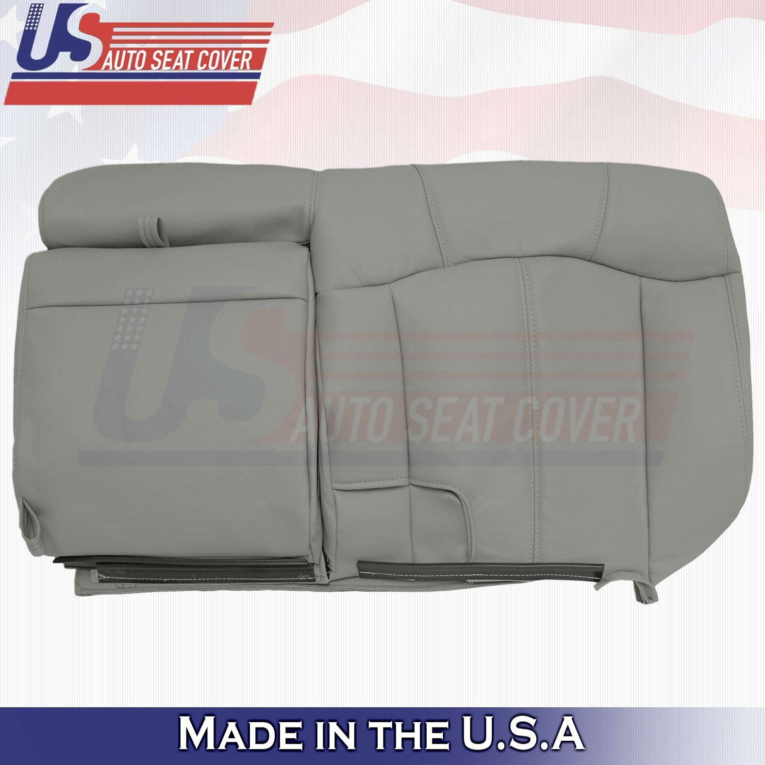 1999 to 2002 For Chevy Tahoe 2nd Row Driver &Passenger Tops Leather Covers Gray